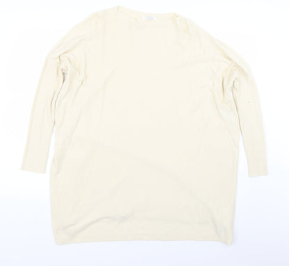 Tilets Womens Beige   Pullover Jumper One Size