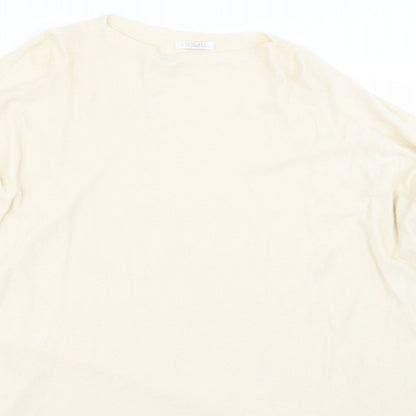 Tilets Womens Beige   Pullover Jumper One Size