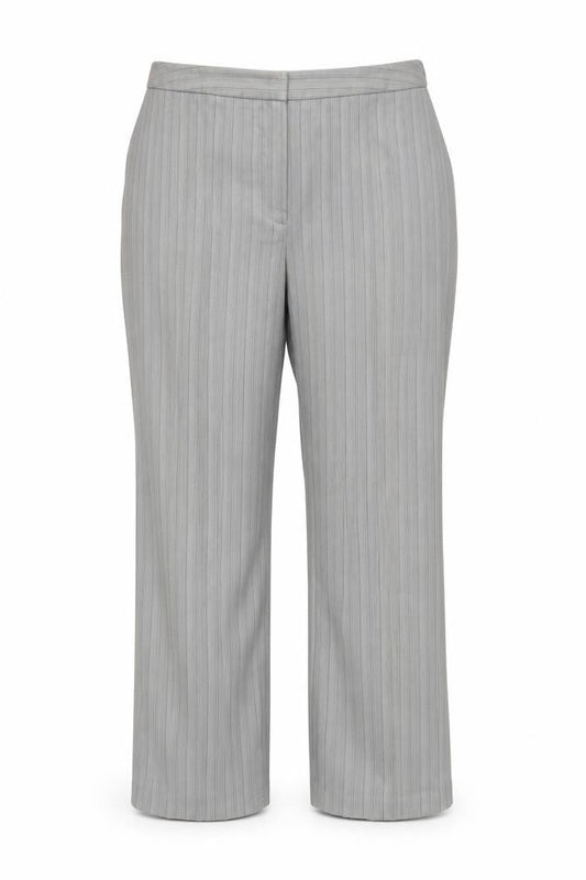Womens UK Size 22 Agenda Regular Fit  Grey Trousers
