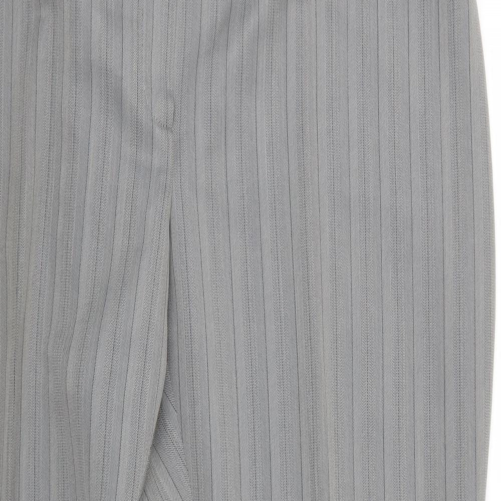 Womens UK Size 22 Agenda Regular Fit  Grey Trousers