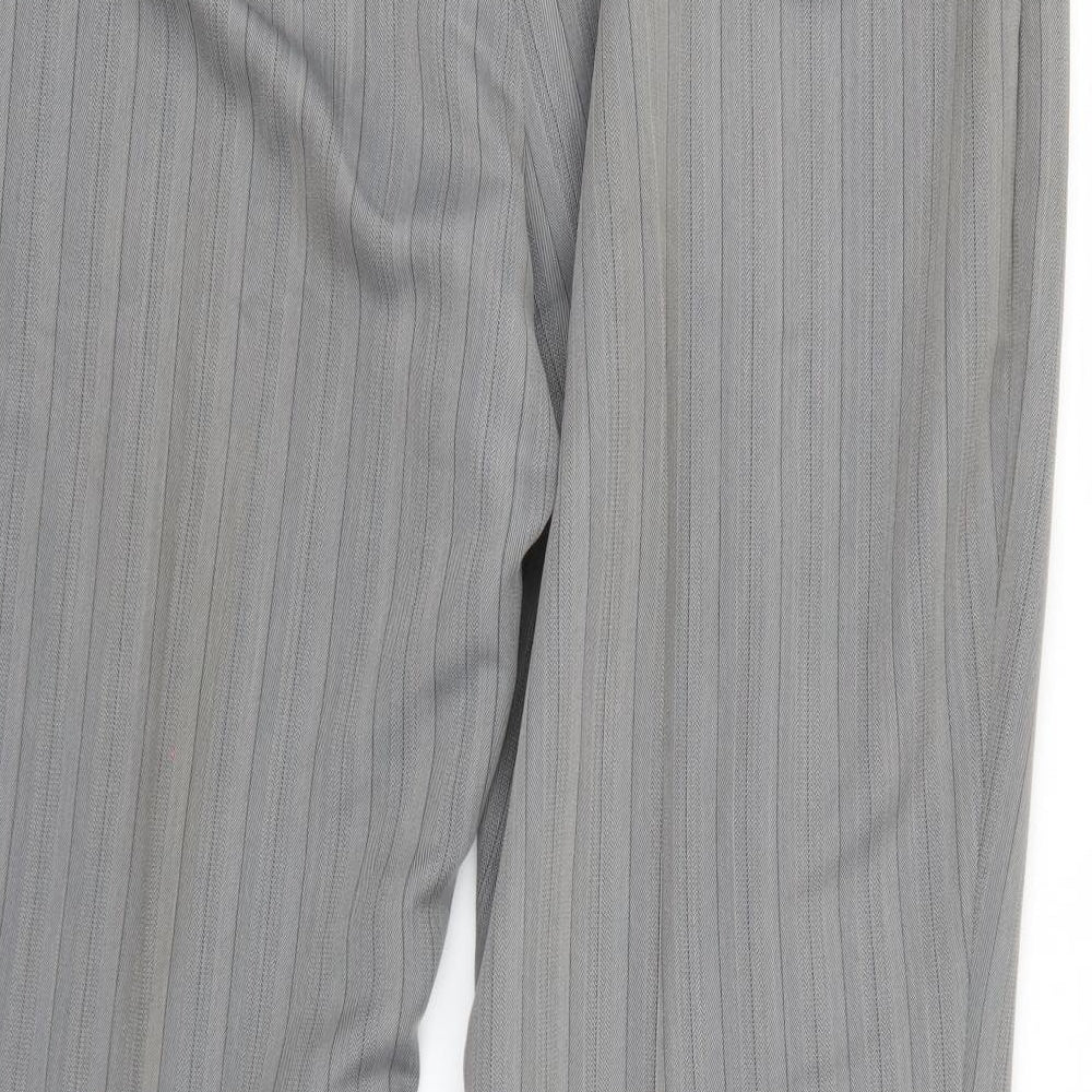 Womens UK Size 22 Agenda Regular Fit  Grey Trousers