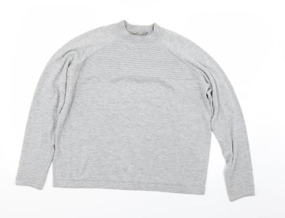 Womens UK Size 10 ASOS Grey Pullover Sweatshirt