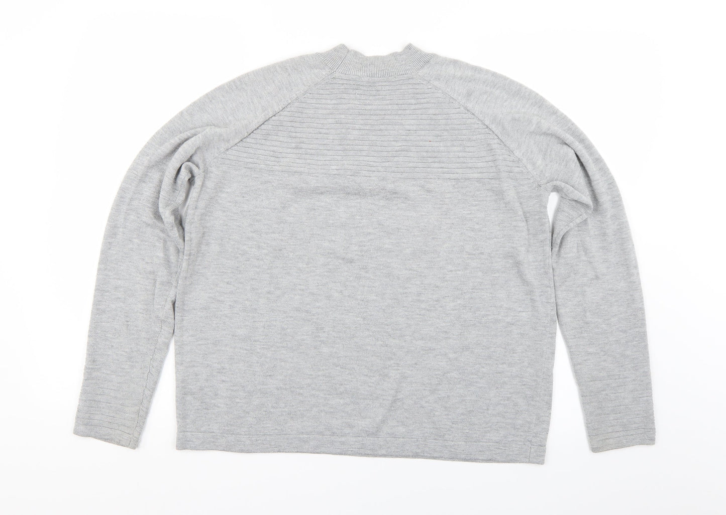 Womens UK Size 10 ASOS Grey Pullover Sweatshirt