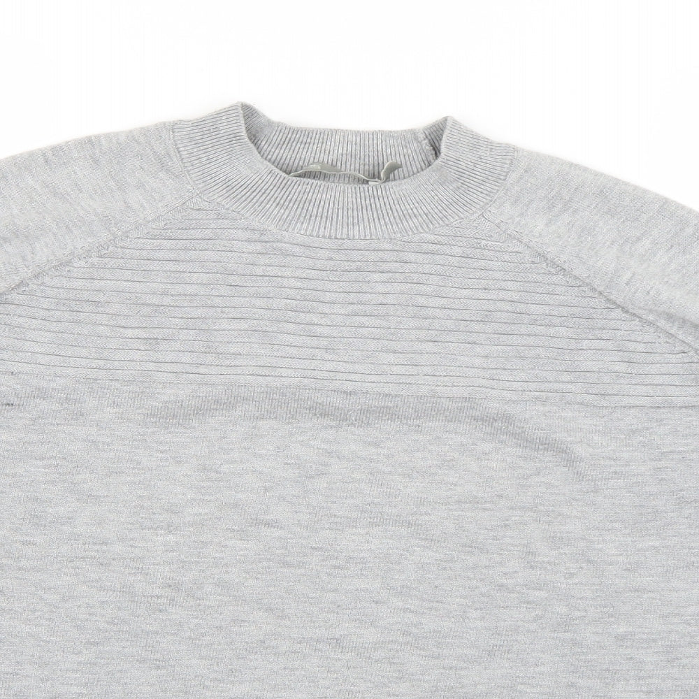 Womens UK Size 10 ASOS Grey Pullover Sweatshirt