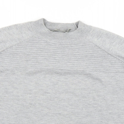 Womens UK Size 10 ASOS Grey Pullover Sweatshirt