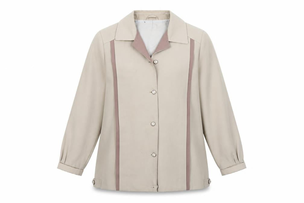 Womens UK Size L Preworn Beige Trench Coat