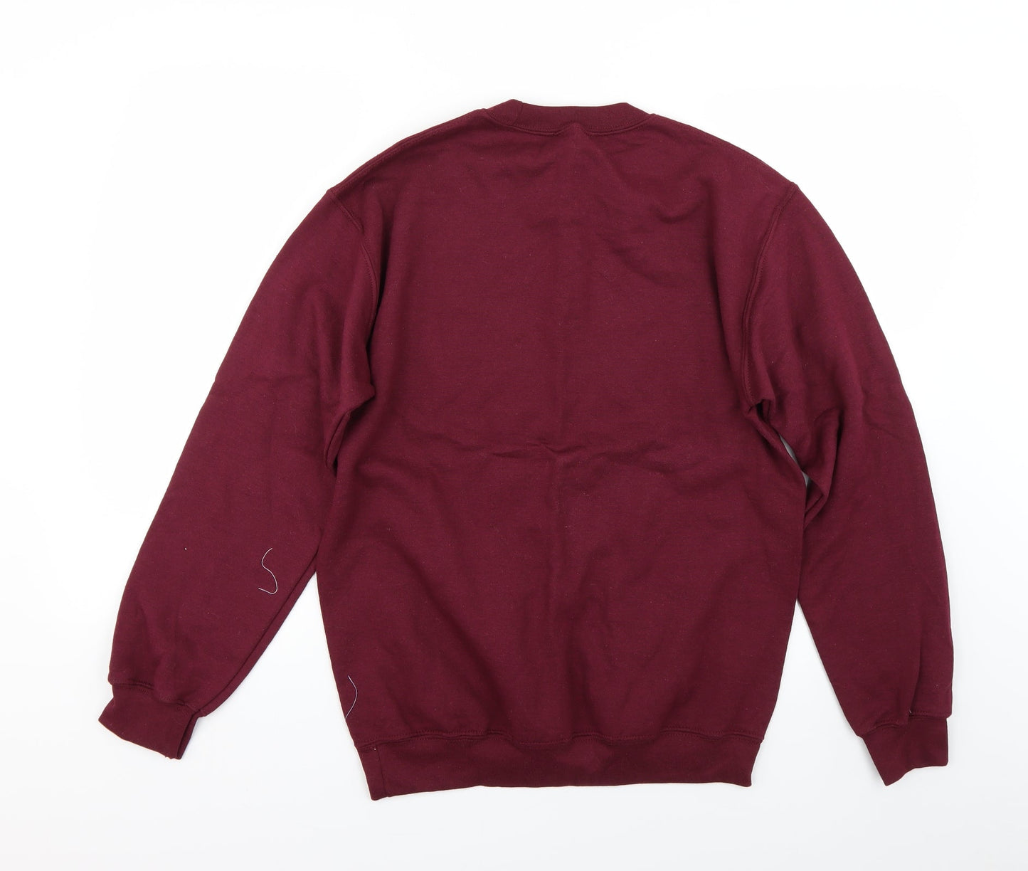 Gildan Womens Red   Pullover Sweatshirt Size S  - Dog Mom