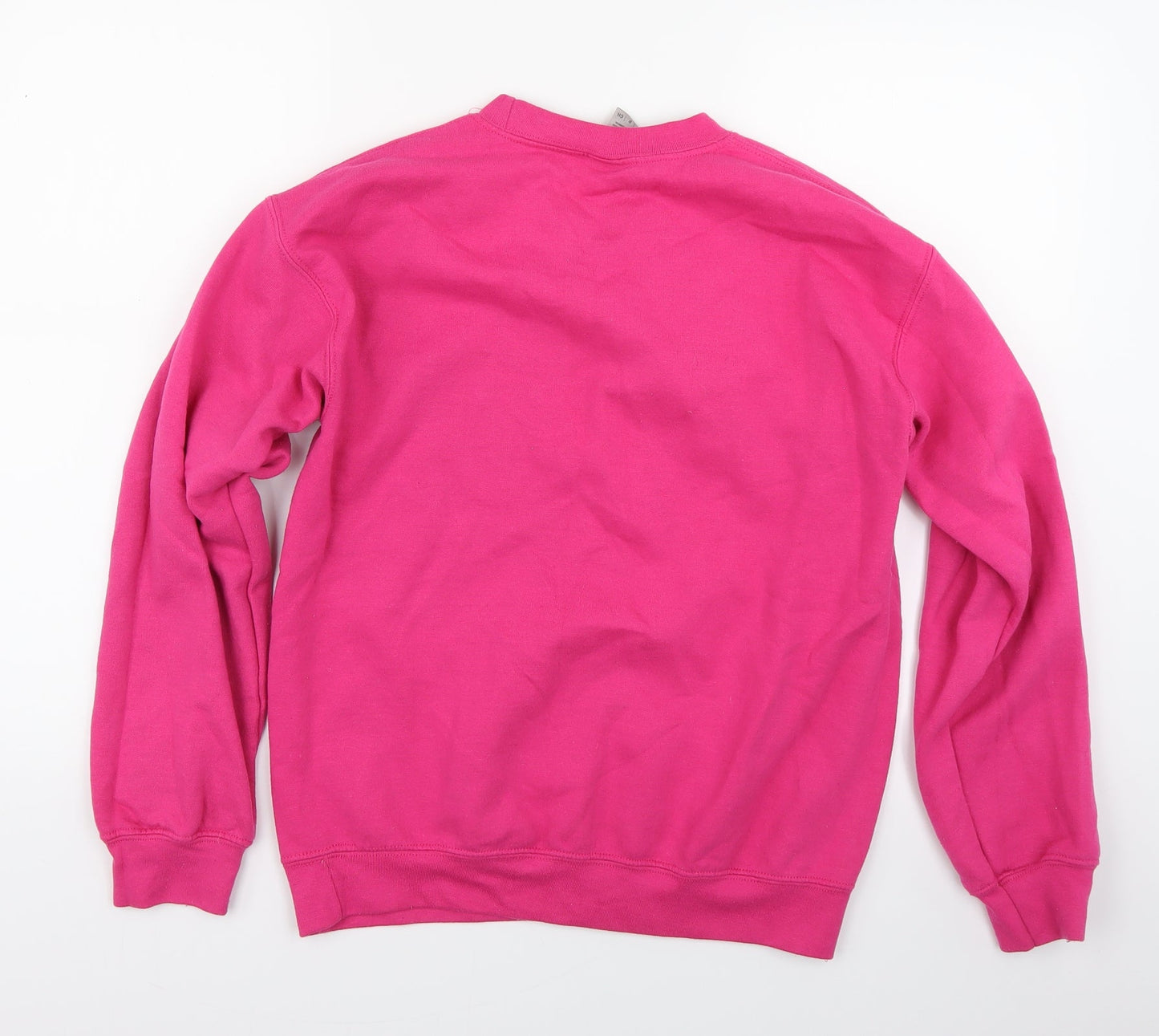 Gildan Womens Pink   Pullover Sweatshirt Size S