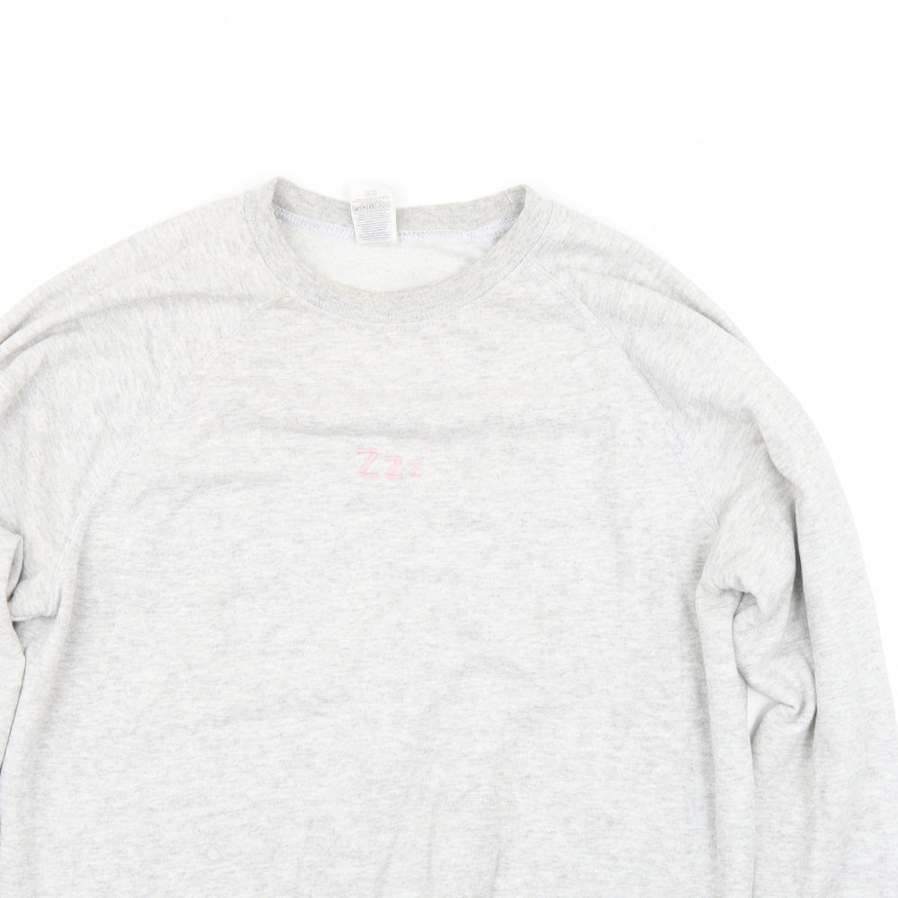 Fruit of the Loom Womens Grey   Pullover Sweatshirt Size S