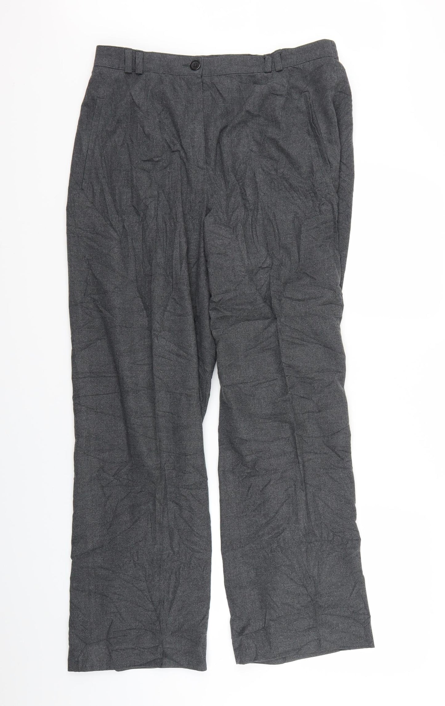 Womens UK Size 16 Marcona Regular Fit  Grey Trousers