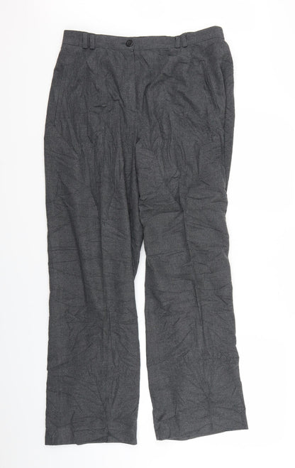 Womens UK Size 16 Marcona Regular Fit  Grey Trousers