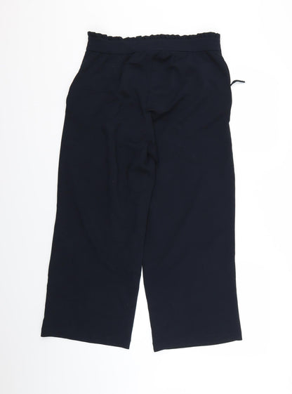 Jacquelin de yong Womens Blue   Trousers  Size M L21 in