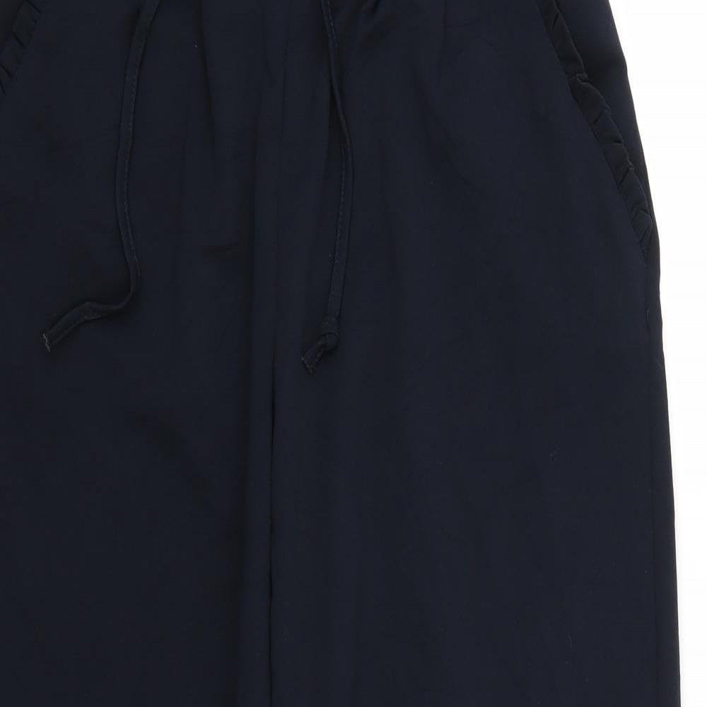 Jacquelin de yong Womens Blue   Trousers  Size M L21 in