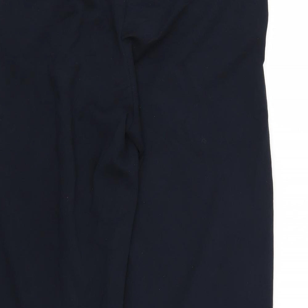 Jacquelin de yong Womens Blue   Trousers  Size M L21 in