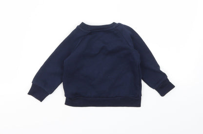 Primark Girls Blue   Pullover Jumper Size 3-6 Months