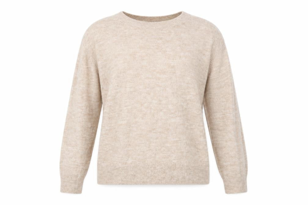Womens UK Size S H&M Beige Pullover Jumper