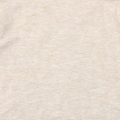 Womens UK Size S H&M Beige Pullover Jumper