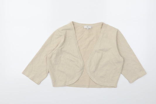 CC Womens Beige   Cardigan Jumper Size S