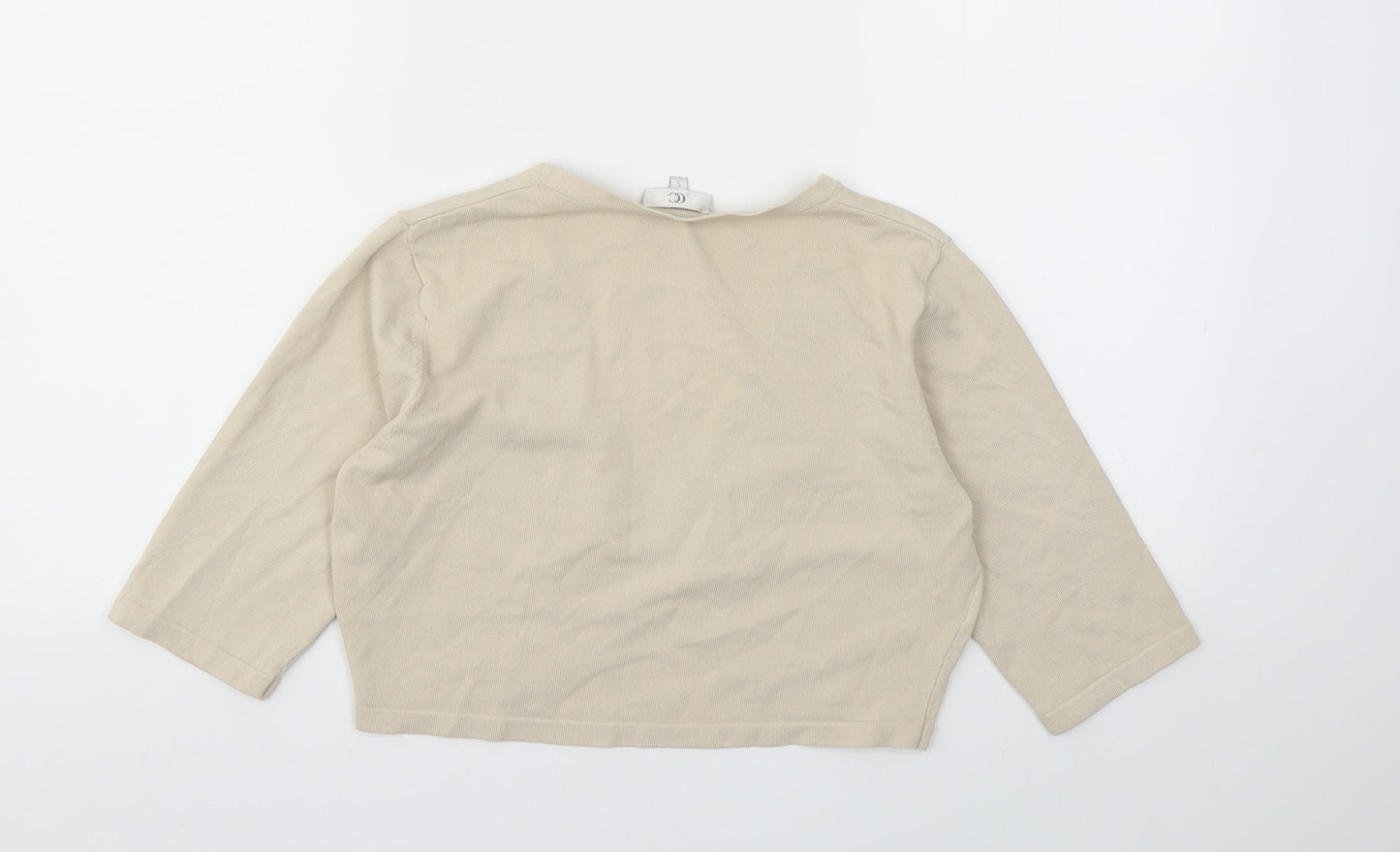 CC Womens Beige   Cardigan Jumper Size S