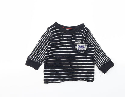 NEXT Girls Black   Pullover Jumper Size 6-9 Months