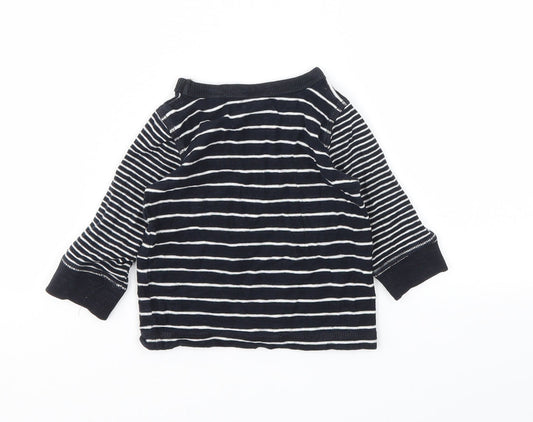 NEXT Girls Black   Pullover Jumper Size 6-9 Months