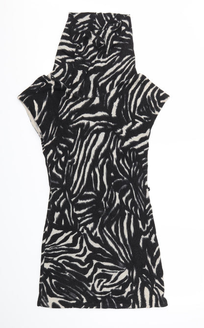 belly barclay Womens Brown Animal Print  Fit & Flare  Size 10