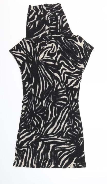 belly barclay Womens Brown Animal Print  Fit & Flare  Size 10