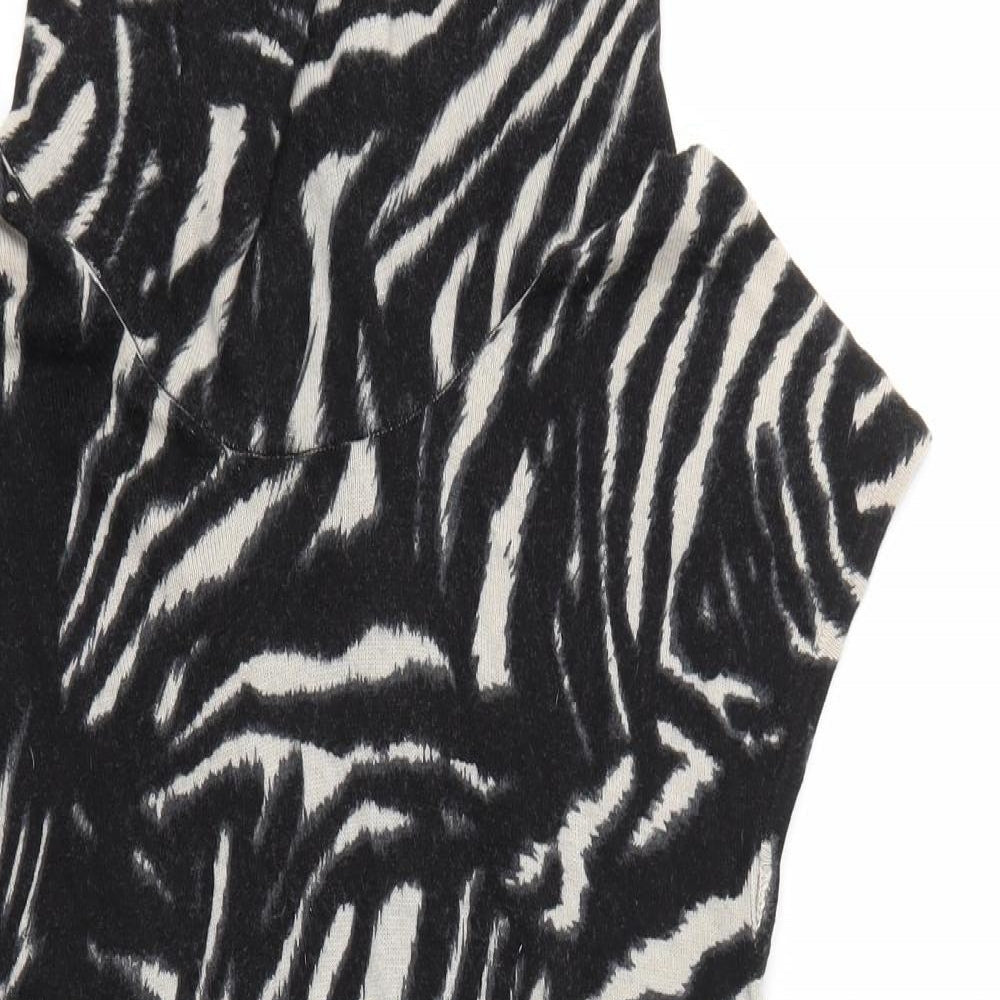 belly barclay Womens Brown Animal Print  Fit & Flare  Size 10