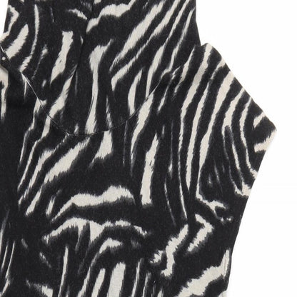belly barclay Womens Brown Animal Print  Fit & Flare  Size 10