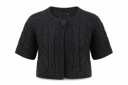 Womens UK Size 12 New Look Grey Cardigan Jumper