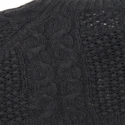 Womens UK Size 12 New Look Grey Cardigan Jumper