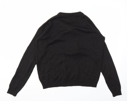 Womens UK Size 12 BRAVE SOUL Black Pullover Jumper