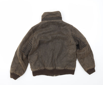 Debenhams Boys Brown   Basic Coat Coat Size 9-10 Years