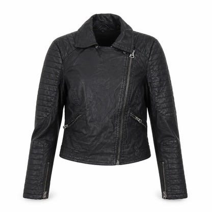 Womens UK Size 4 TOPSHOP Black Jacket