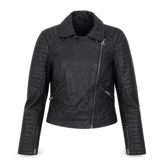 Womens UK Size 4 TOPSHOP Black Jacket