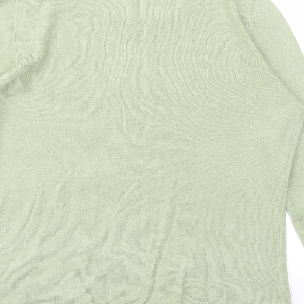Womens UK Size 12 Bonmarché Green Pullover Jumper