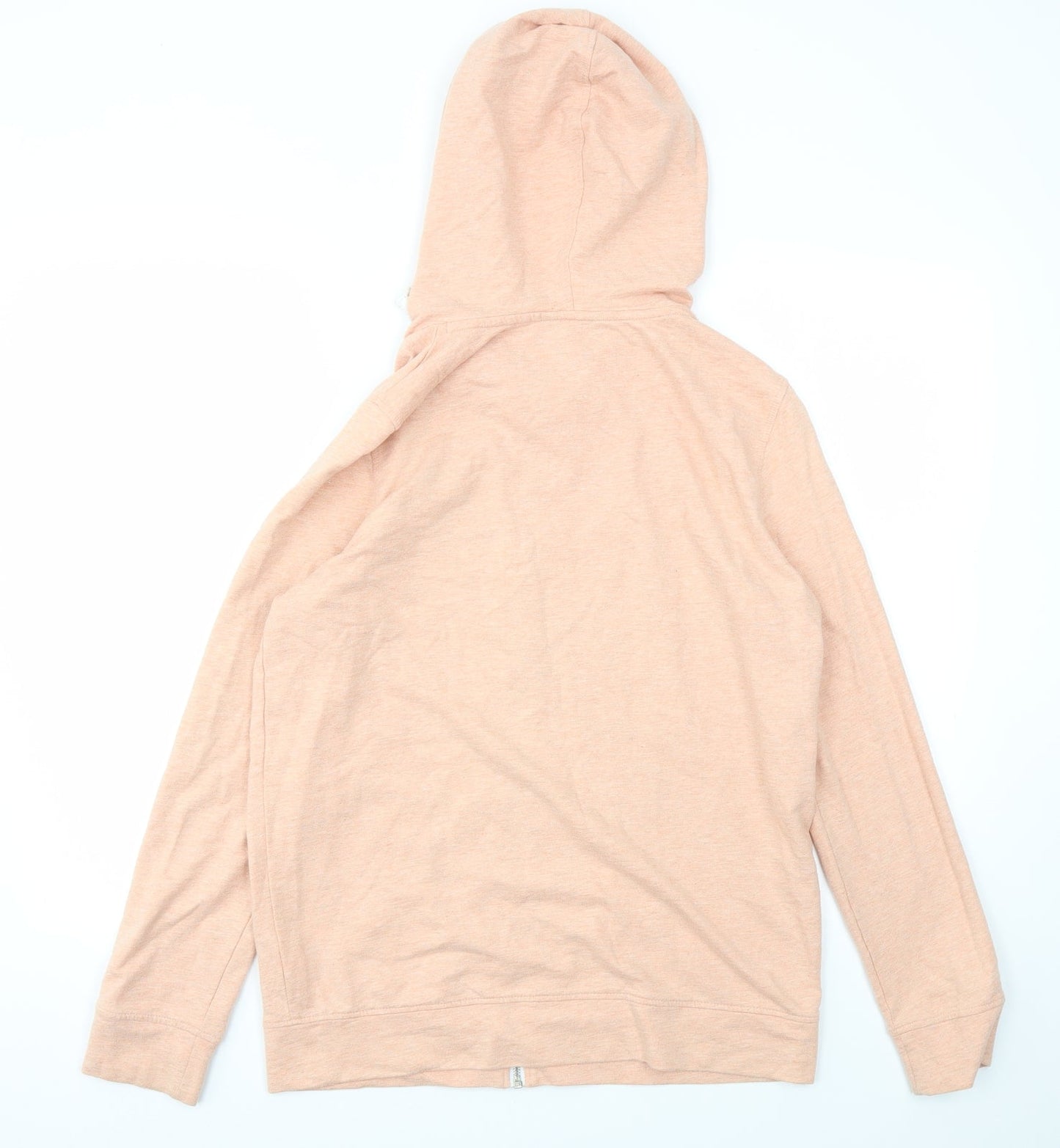 Womens UK Size M F&F Orange Full Zip Jumper
