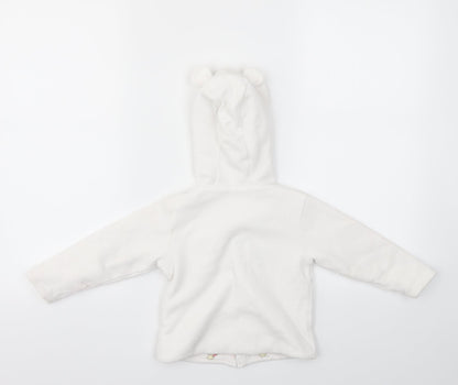 Primark Girls White   Jacket  Size 12-18 Months