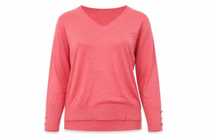 Womens UK Size L Primark Pink Pullover Jumper