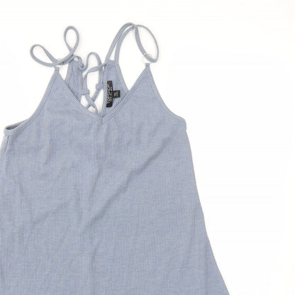 Topshop Womens Blue   Fit & Flare  Size 10
