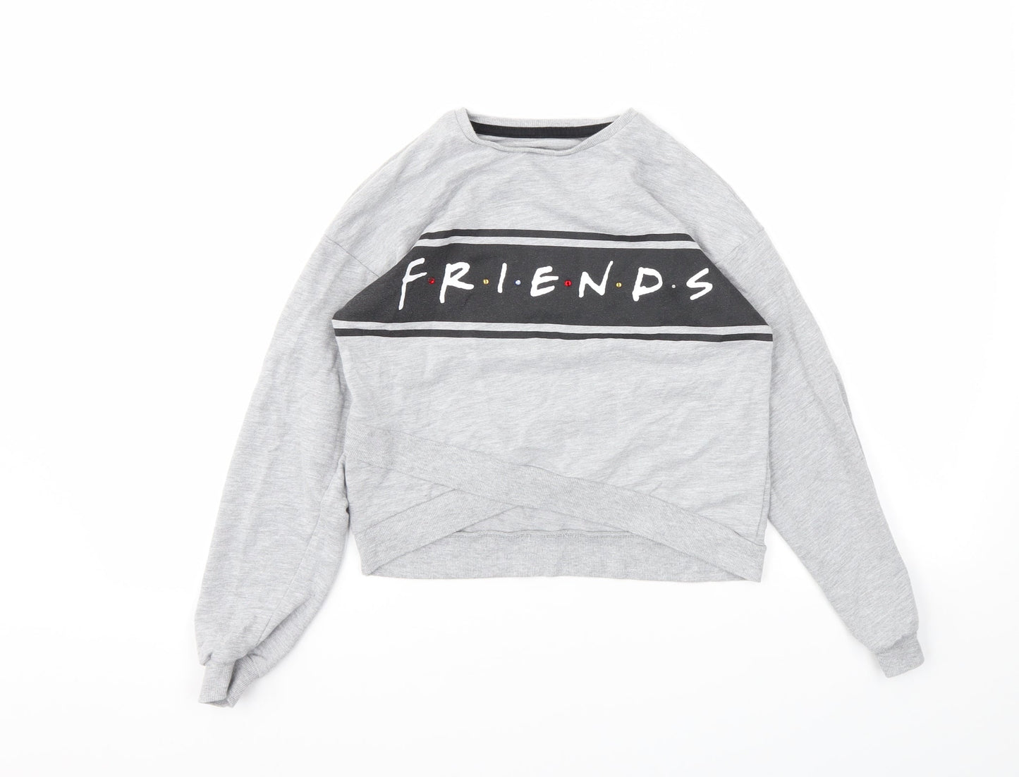 George Girls Grey   Pullover Sweatshirt Size 9-10 Years