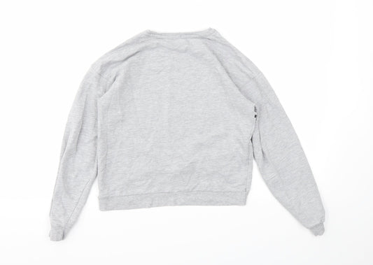 George Girls Grey   Pullover Sweatshirt Size 9-10 Years