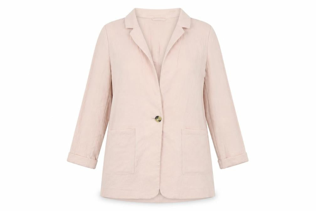 Womens UK Size 12 New Look Regular Pink Blazer