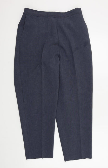 Womens UK Size 18 Saira of Manchester Regular Fit  Blue Trousers