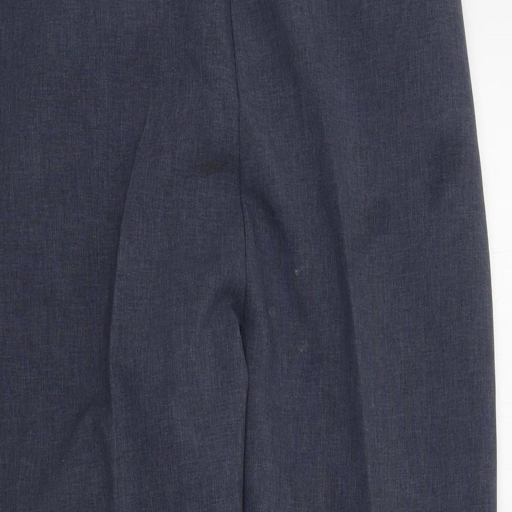 Womens UK Size 18 Saira of Manchester Regular Fit  Blue Trousers