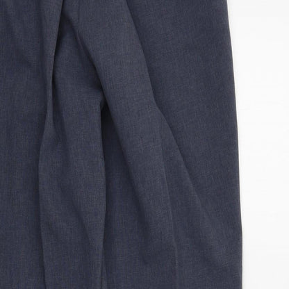 Womens UK Size 18 Saira of Manchester Regular Fit  Blue Trousers