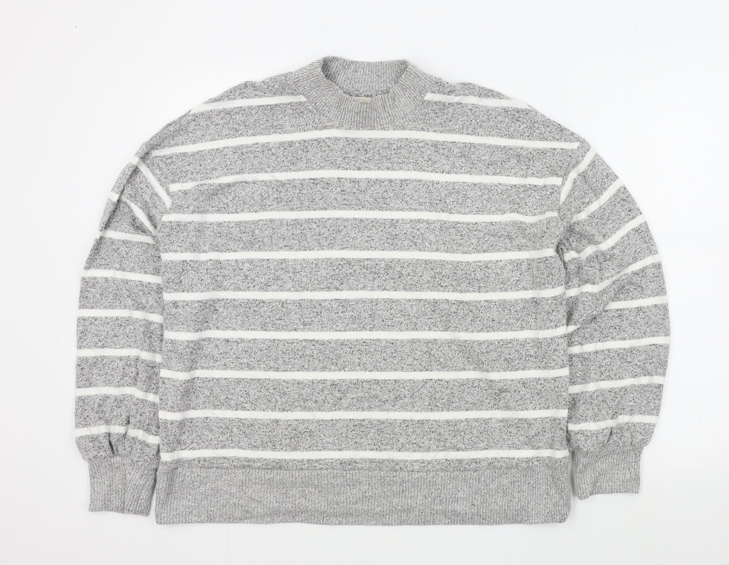 Womens UK Size 14 M&S Grey Pullover Jumper