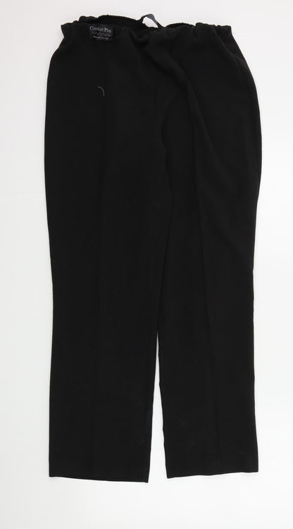Classic Womens Black   Trousers  Size 14 L28 in