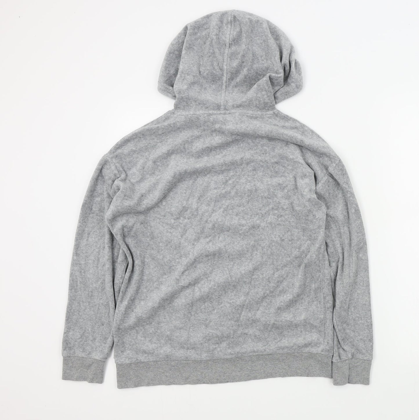 Papaya Womens Grey Colourblock  Pullover Hoodie Size S