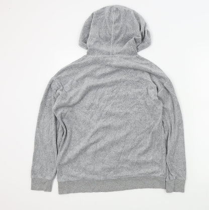 Papaya Womens Grey Colourblock  Pullover Hoodie Size S